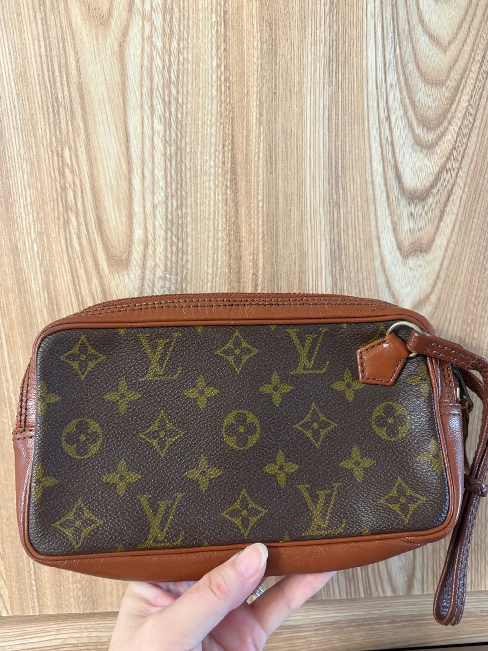 Authentic Louis Vuitton Monogram Pochette Marly Vintage